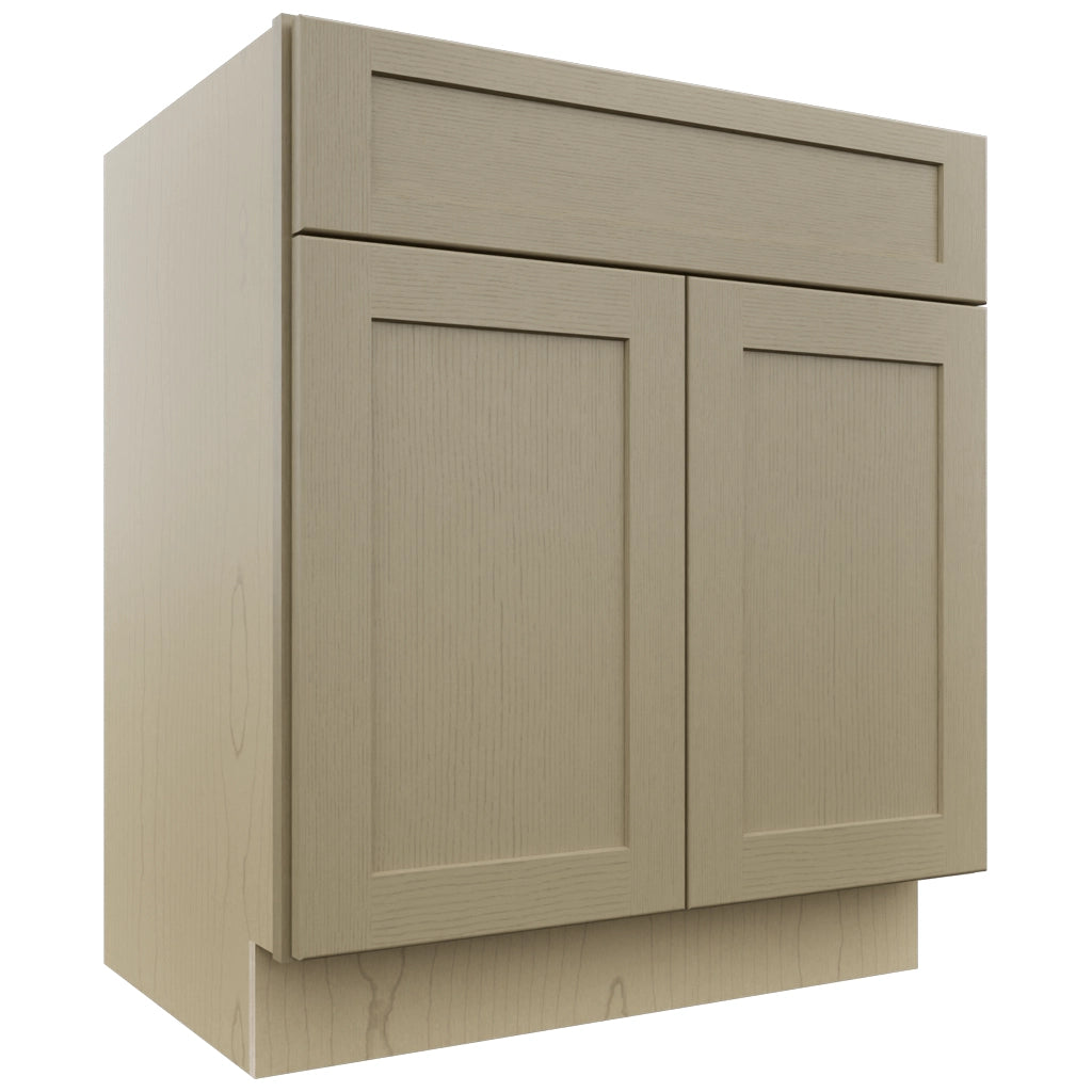 Fabuwood Galaxy Desert Oak VSB30-34 Vanity Sink Cabinet, Front View