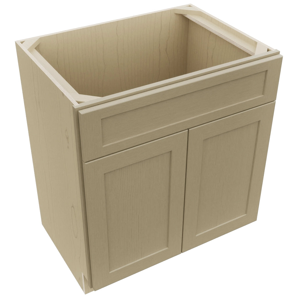 Fabuwood Galaxy Desert Oak VSB30-34 Vanity Sink Cabinet, Top View