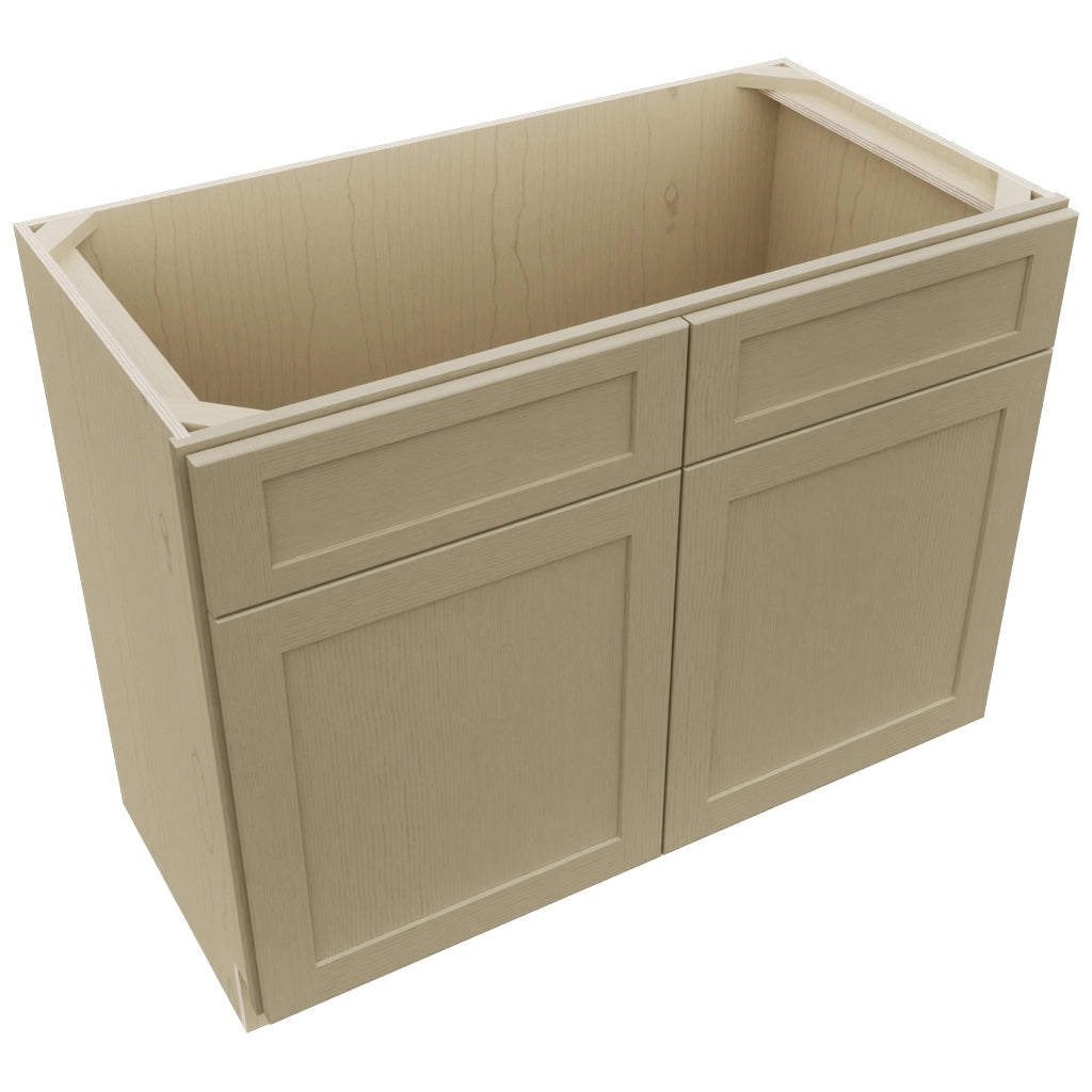 Fabuwood Galaxy Desert Oak VSB42-34 Vanity Sink Cabinet, Top View