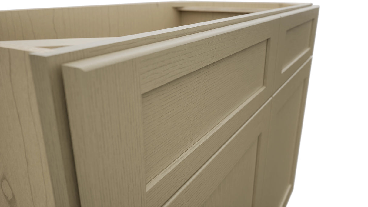 Fabuwood Galaxy Desert Oak VSB42-34 Vanity Sink Cabinet, Detail View