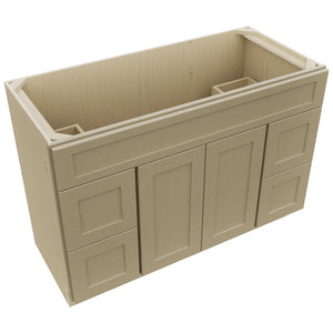 Fabuwood Galaxy Desert Oak VSD30DR Vanity Combo Cabinet, Top View