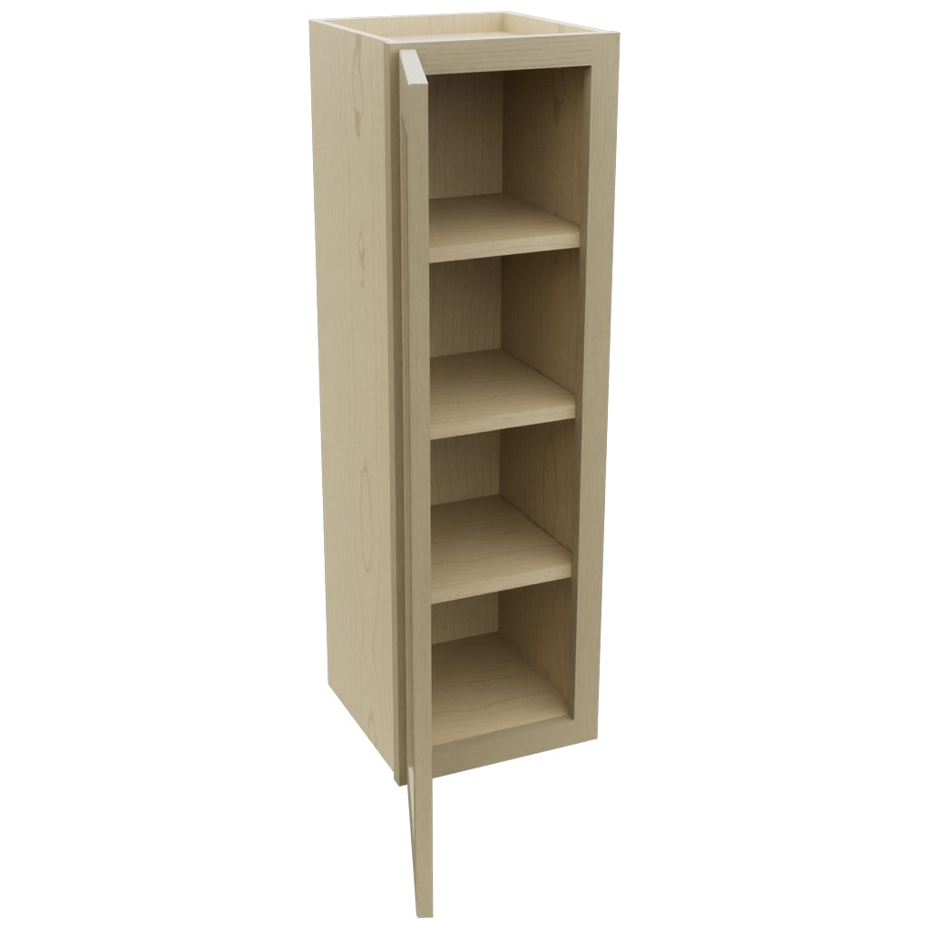 Fabuwood Galaxy Desert Oak W1239 Wall Standard Cabinet, Open View