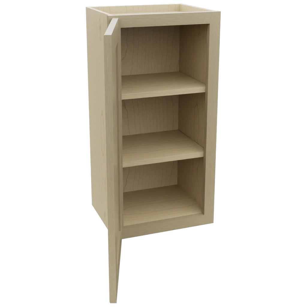 Fabuwood Galaxy Desert Oak W1530 Wall Standard Cabinet, Open View
