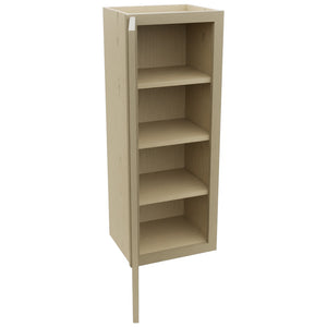 Fabuwood Galaxy Desert Oak W1539 Wall Standard Cabinet, Open View