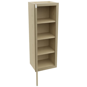 Fabuwood Galaxy Desert Oak W1542 Wall Standard Cabinet, Open View