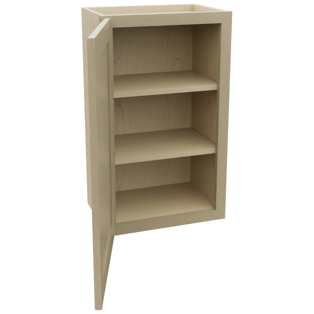 Fabuwood Galaxy Desert Oak W1830 Wall Standard Cabinet, Open View
