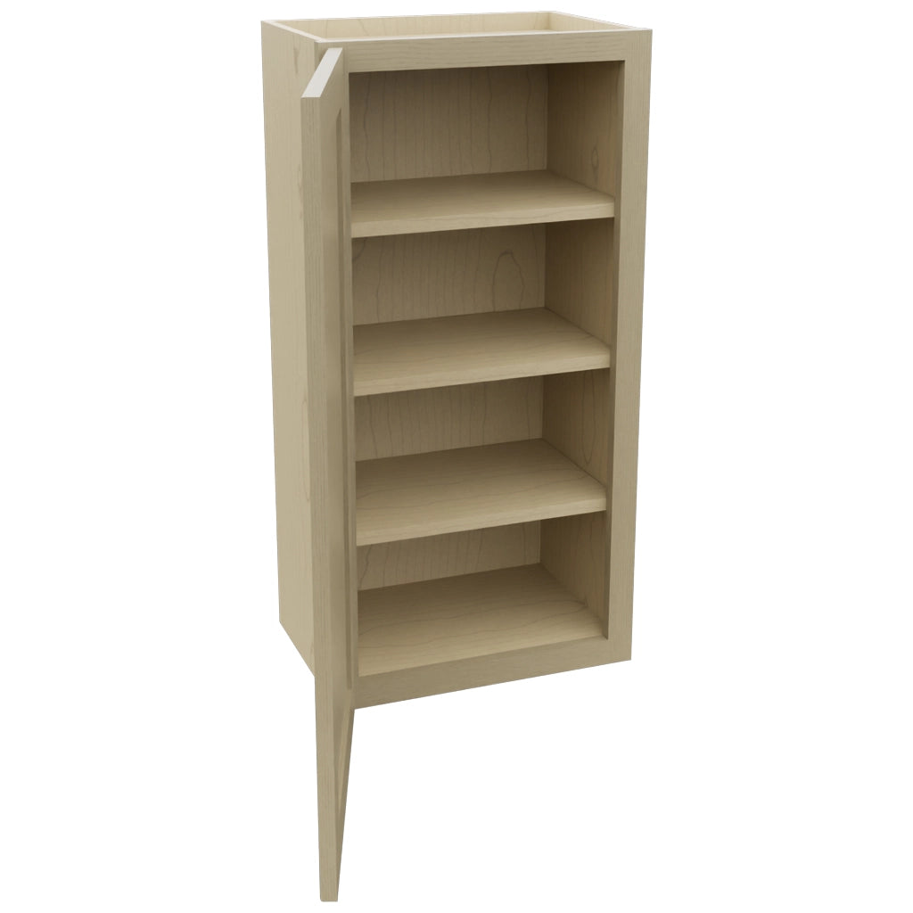 Fabuwood Galaxy Desert Oak W1836 Wall Standard Cabinet, Open View