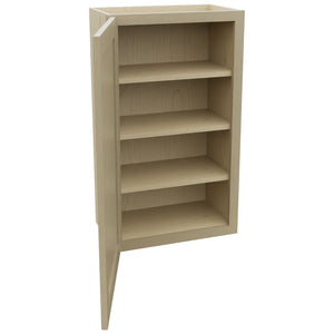 Fabuwood Galaxy Desert Oak W2136 Wall Standard Cabinet, Open View