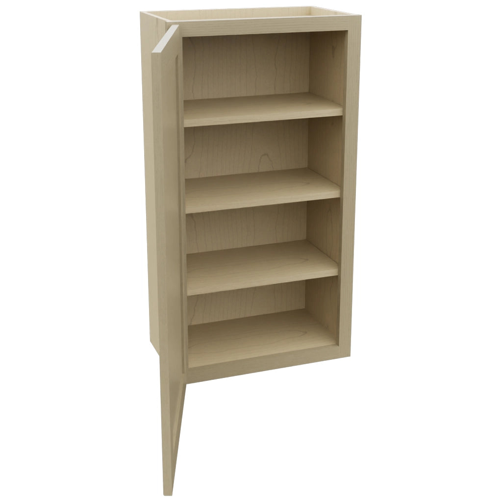 Fabuwood Galaxy Desert Oak W2139 Wall Standard Cabinet, Open View
