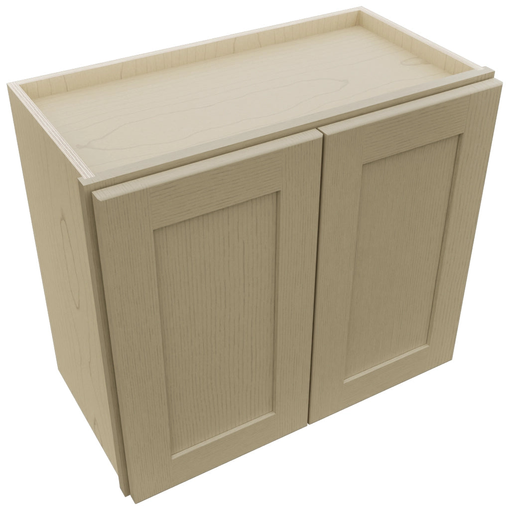 Fabuwood Galaxy Desert Oak W2421 Wall Standard Cabinet, Top View