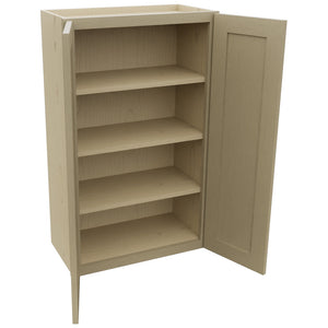 Fabuwood Galaxy Desert Oak W2439 Wall Standard Cabinet, Open View