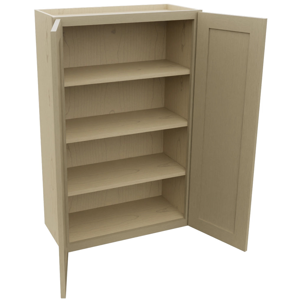 Fabuwood Galaxy Desert Oak W2742 Wall Standard Cabinet, Open View