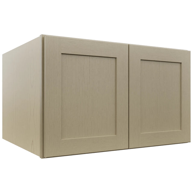 Fabuwood Galaxy Desert Oak W301824 Wall Deep Cabinet, Front View