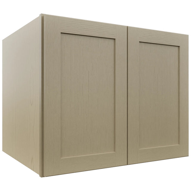 Fabuwood Galaxy Desert Oak W302424 Wall Deep Cabinet, Front View