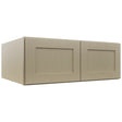 Fabuwood Galaxy Desert Oak W331224 Wall Deep Cabinet, Front View