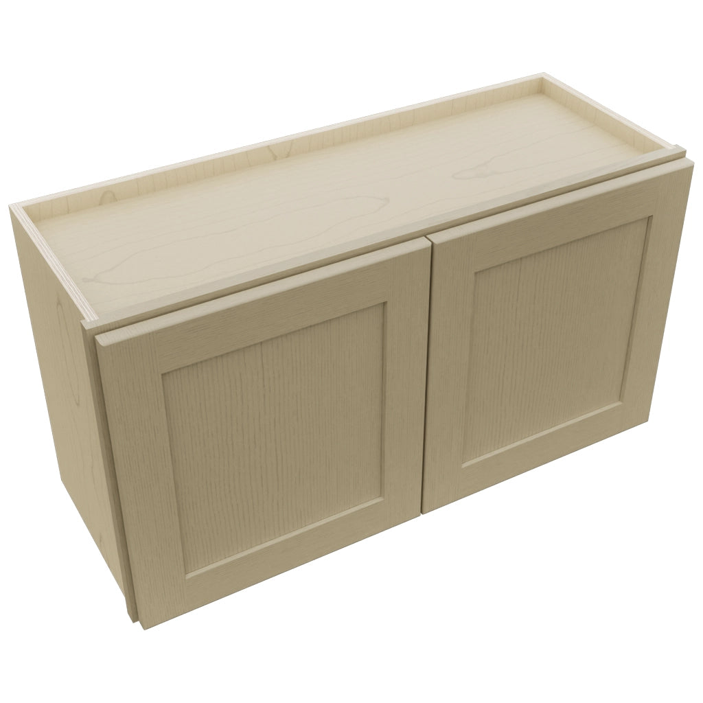 Fabuwood Galaxy Desert Oak W3318 Wall Standard Cabinet, Top View
