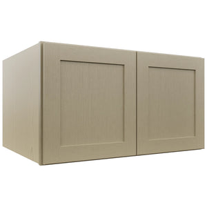 Fabuwood Galaxy Desert Oak W331824 Wall Deep Cabinet, Front View