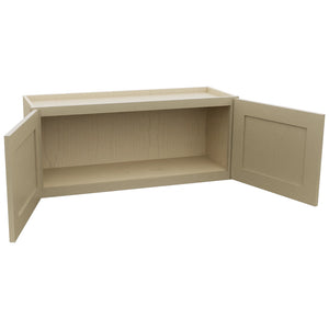 Fabuwood Galaxy Desert Oak W3615 Wall Standard Cabinet, Open View