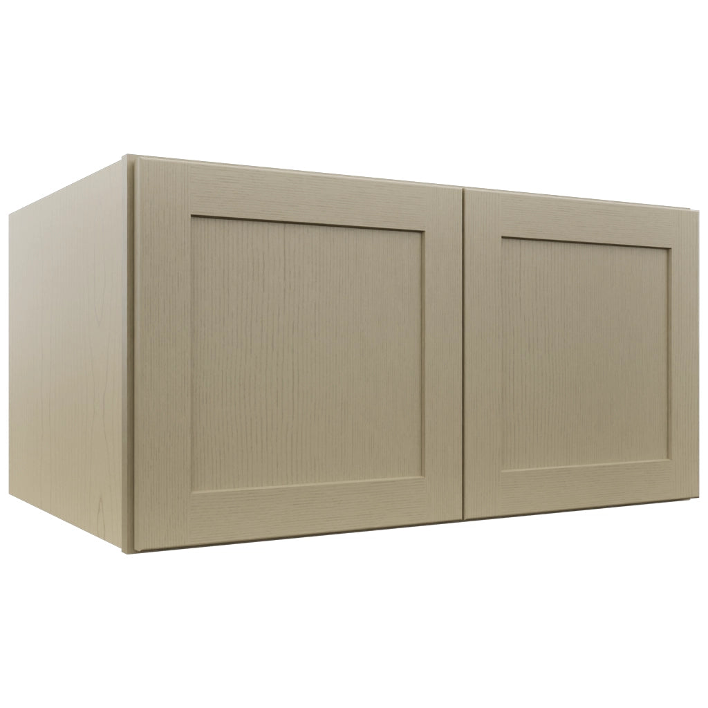 Fabuwood Galaxy Desert Oak W361824 Wall Deep Cabinet, Front View