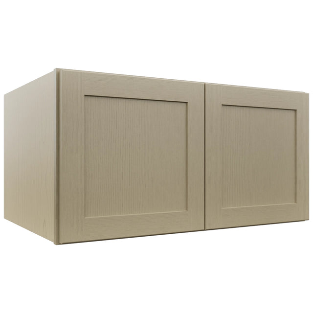 Fabuwood Galaxy Desert Oak W361824 Wall Deep Cabinet, Front View