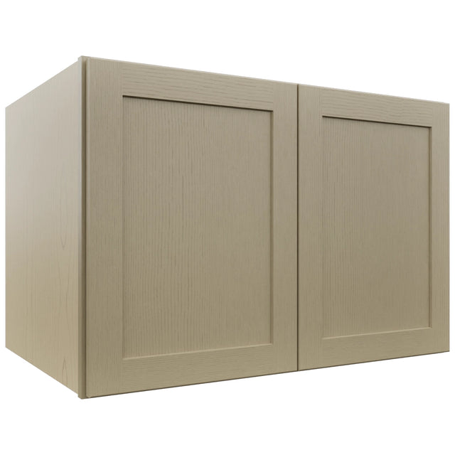 Fabuwood Galaxy Desert Oak W362424 Wall Deep Cabinet, Front View