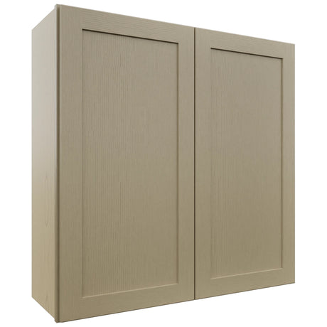 Fabuwood Galaxy Desert Oak W3636 Wall Standard Cabinet, Front View