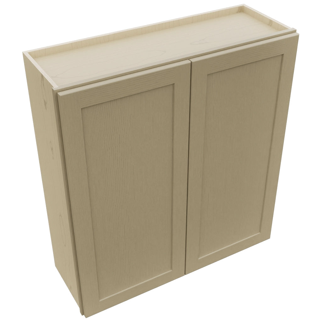 Fabuwood Galaxy Desert Oak W3639 Wall Standard Cabinet, Top View