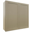 Fabuwood Galaxy Desert Oak W3939 Wall Standard Cabinet, Front View