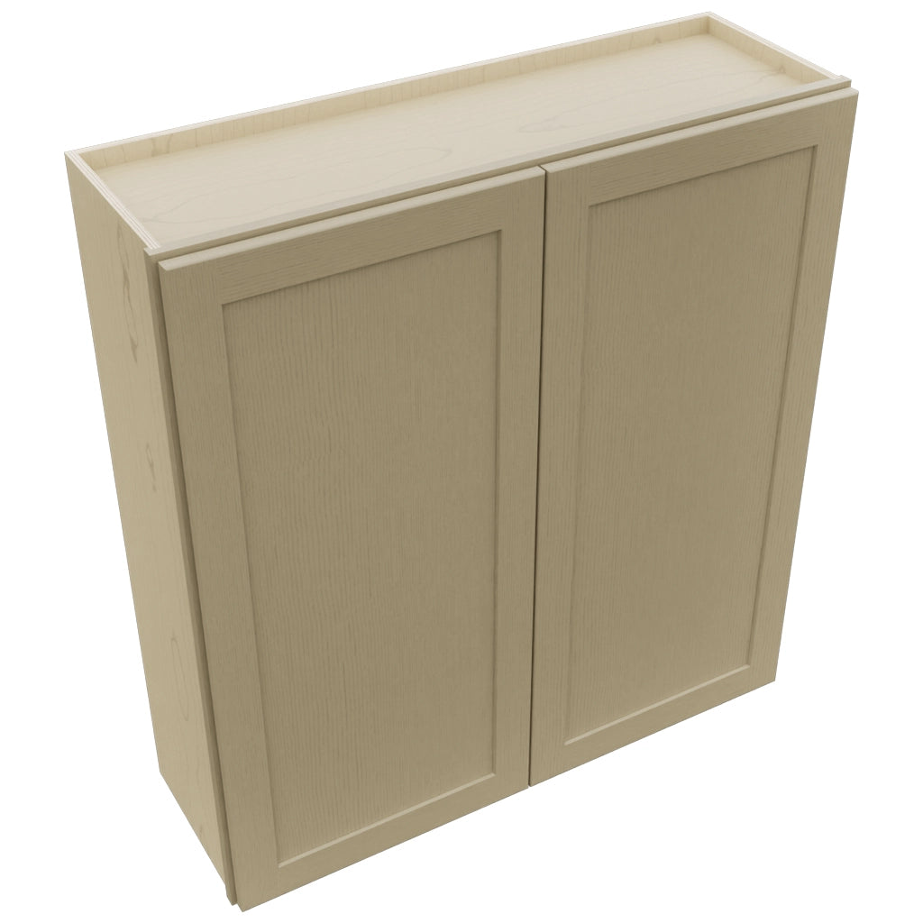Fabuwood Galaxy Desert Oak W3942 Wall Standard Cabinet, Top View