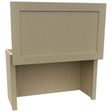 Fabuwood Galaxy Desert Oak WAC3018 Wall Appliance Cabinet, Open View