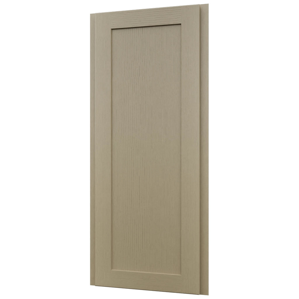 Fabuwood Galaxy Desert Oak WAE1239 Wall Angle End Cabinet, Front View