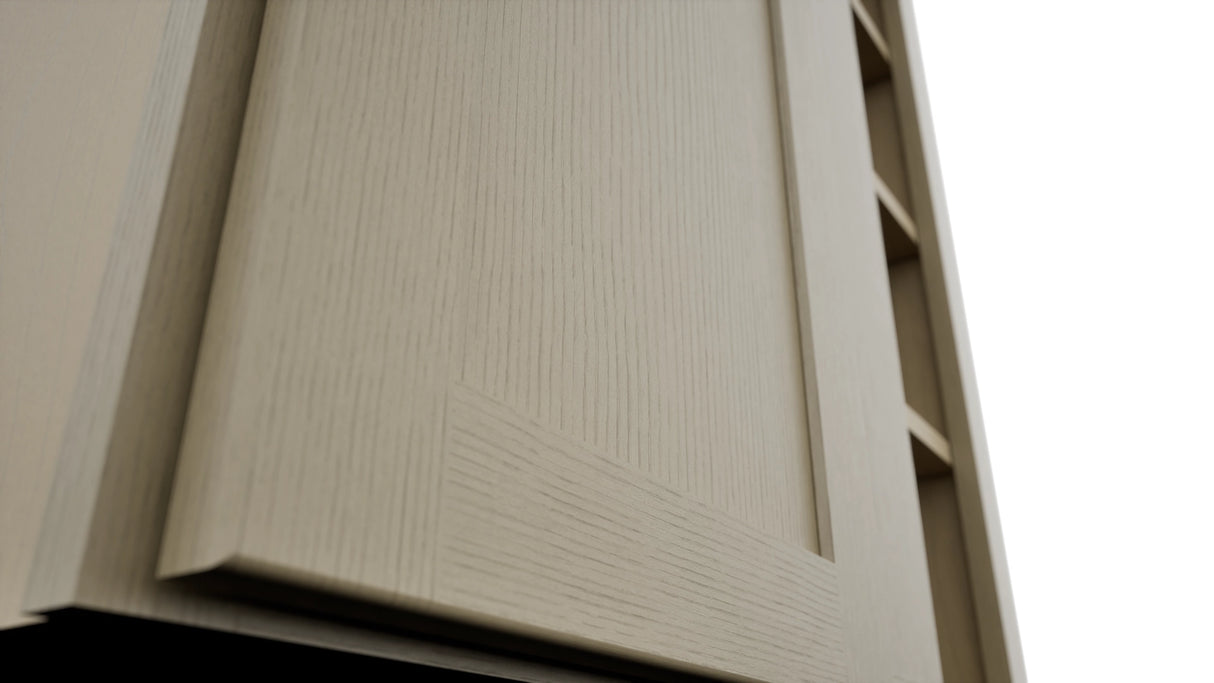 Fabuwood Galaxy Desert Oak WBC3036 Wall Corner Blind Cabinet, Detail View