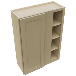 Fabuwood Galaxy Desert Oak WBC3042 Wall Corner Blind Cabinet, Top View