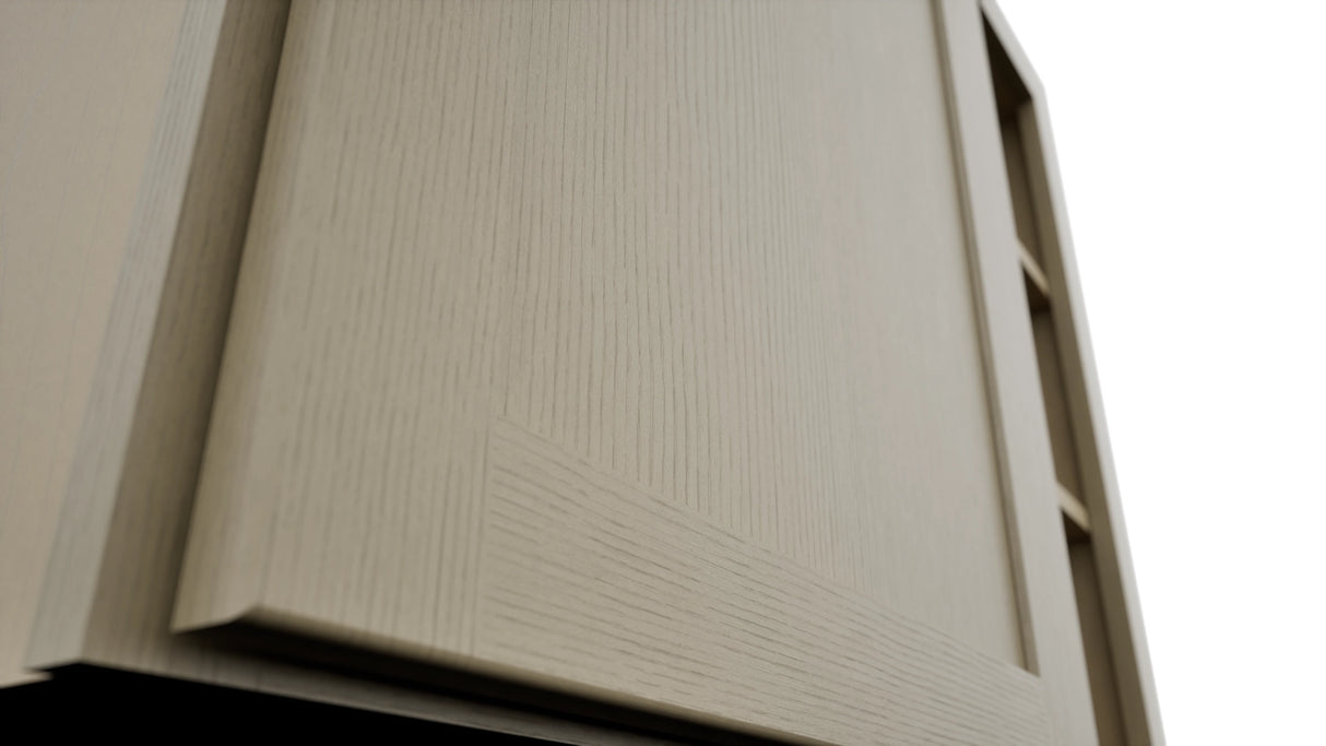 Fabuwood Galaxy Desert Oak WBC3630 Wall Corner Blind Cabinet, Detail View