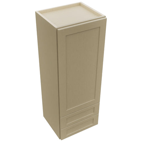 Fabuwood Galaxy Desert Oak WD1848 Wall Drawer Cabinet, Top View