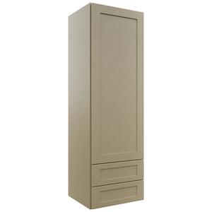 Fabuwood Galaxy Desert Oak WD1857 Wall Drawer Cabinet, Front View