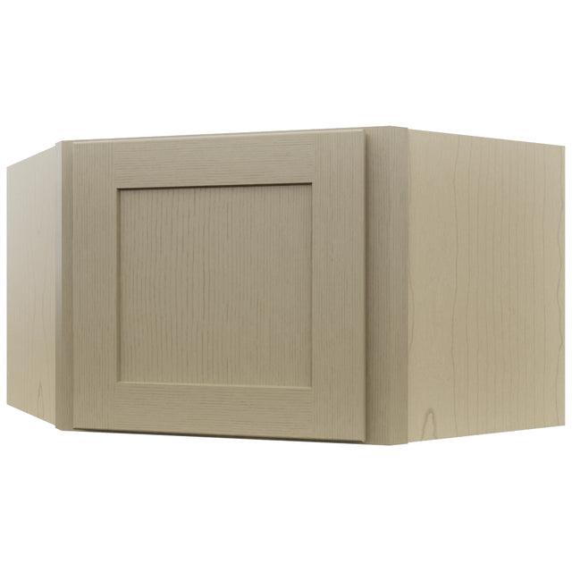 Fabuwood Galaxy Desert Oak WDC2415 Wall Corner Diagonal Cabinet, Front View