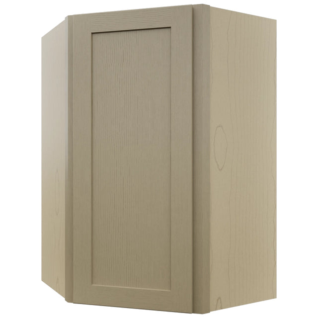 Fabuwood Galaxy Desert Oak WDC2436 Wall Corner Diagonal Cabinet, Front View