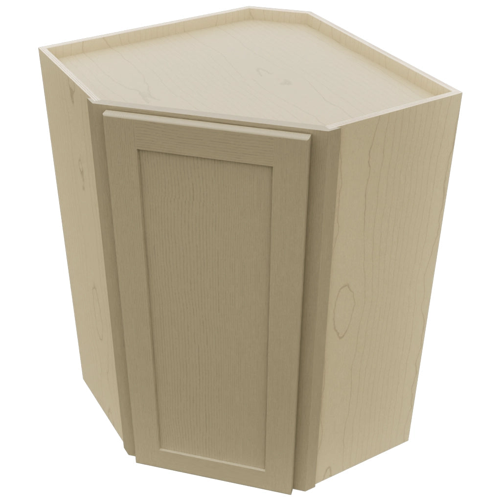 Fabuwood Galaxy Desert Oak WDC2436 Wall Corner Diagonal Cabinet, Top View
