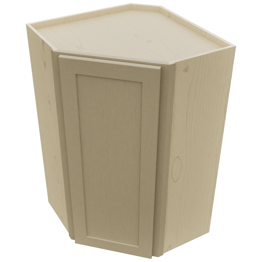 Fabuwood Galaxy Desert Oak WDC2439 Wall Corner Diagonal Cabinet, Top View