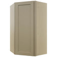Fabuwood Galaxy Desert Oak WDC2442 Wall Corner Diagonal Cabinet, Front View