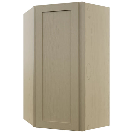 Fabuwood Galaxy Desert Oak WDC2442 Wall Corner Diagonal Cabinet, Front View