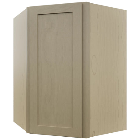 Fabuwood Galaxy Desert Oak WDC2736 Wall Corner Diagonal Cabinet, Front View