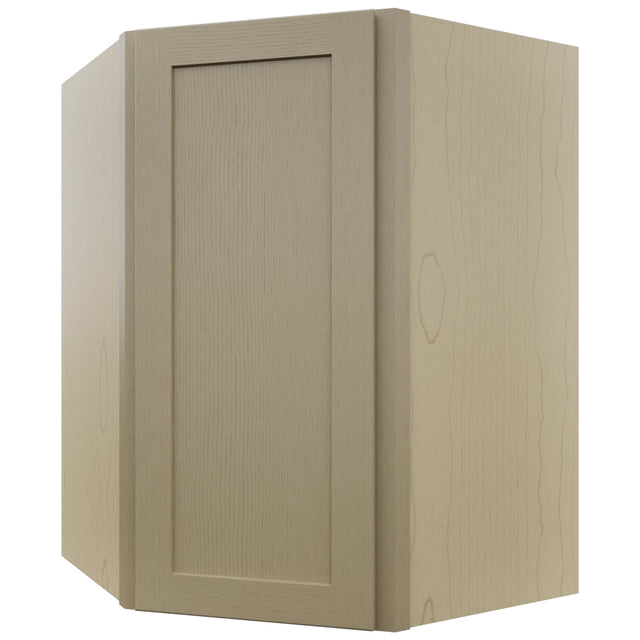 Fabuwood Galaxy Desert Oak WDC2736 Wall Corner Diagonal Cabinet, Front View