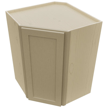 Fabuwood Galaxy Desert Oak WDC2736 Wall Corner Diagonal Cabinet, Top View