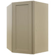 Fabuwood Galaxy Desert Oak WDC2739 Wall Corner Diagonal Cabinet, Front View