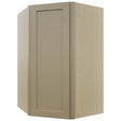 Fabuwood Galaxy Desert Oak WDC2742 Wall Corner Diagonal Cabinet, Front View