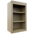 Fabuwood Galaxy Desert Oak WOS1830 Wall Open Shelf, Front View