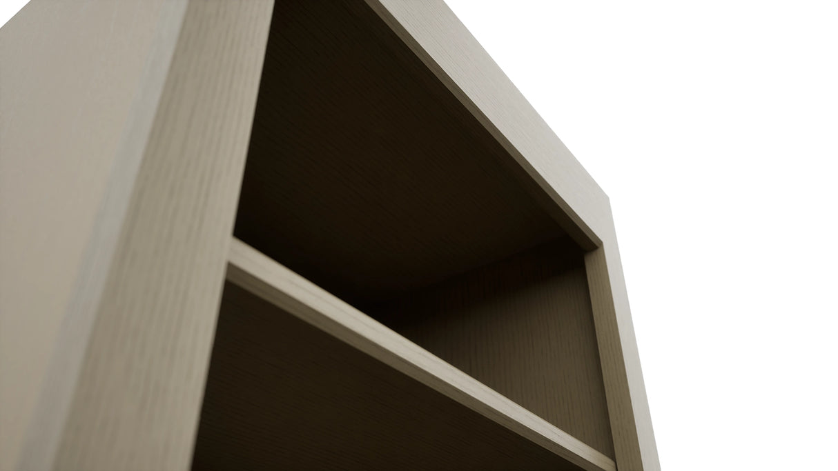 Fabuwood Galaxy Desert Oak WOS1830 Wall Open Shelf, Detail View