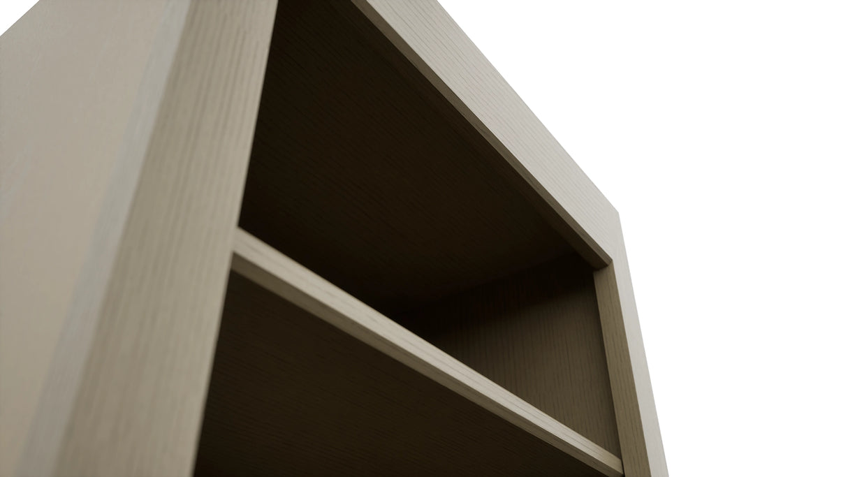 Fabuwood Galaxy Desert Oak WOS1836 Wall Open Shelf, Detail View
